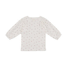 Load image into Gallery viewer, Lil Legs Denim Capsule Girls Tee - White (3/4 Sleeve)