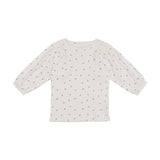Lil Legs Denim Capsule Girls Tee - White (3/4 Sleeve)