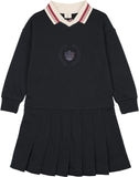 Lil Legs Fan Club Dress (NO WORDS) - Navy