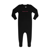 Heven Because It's Heven Footie - Black/Pink (PJ17)