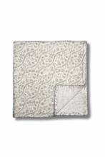 Load image into Gallery viewer, Little Threads Bluebell Heirloom Vine Muslin Blanket