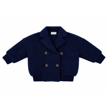 Load image into Gallery viewer, Kipp Kenny Sherpa Jacket - Navy