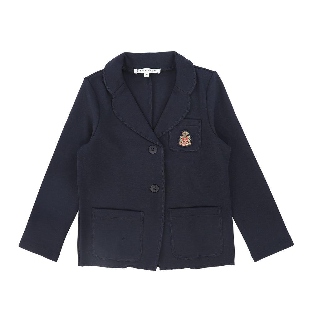 Little Parni Boys Blazer (K648) - Navy Blue