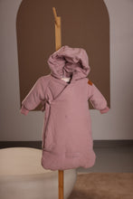 Load image into Gallery viewer, Mantel One Piece Suede Side Wrap Bunting - Pink
