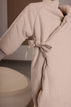 Load image into Gallery viewer, Mantel One Piece Suede Side Wrap Bunting - Beige