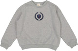 Lil Legs Fan Club Big Logo Boys Sweatshirt (NO WORDS) - Light Heather Grey