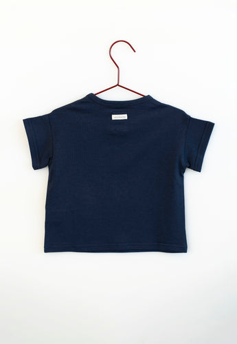 Please Mom Navy T-shirt (Short Sleeve)