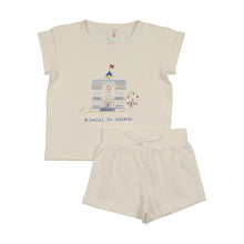 Load image into Gallery viewer, Lil Legs House Marled Set Boy - Cream