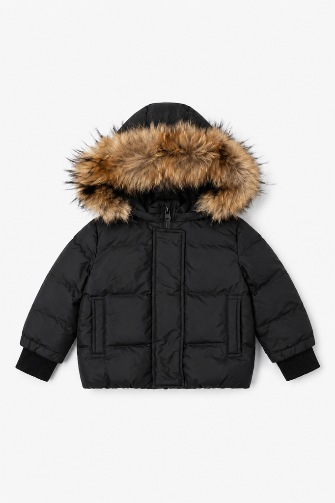 Ducc Black Coat (Natural Fur)