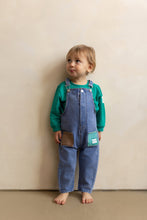 Load image into Gallery viewer, Heven Denim Pocket Overalls H53 - Green