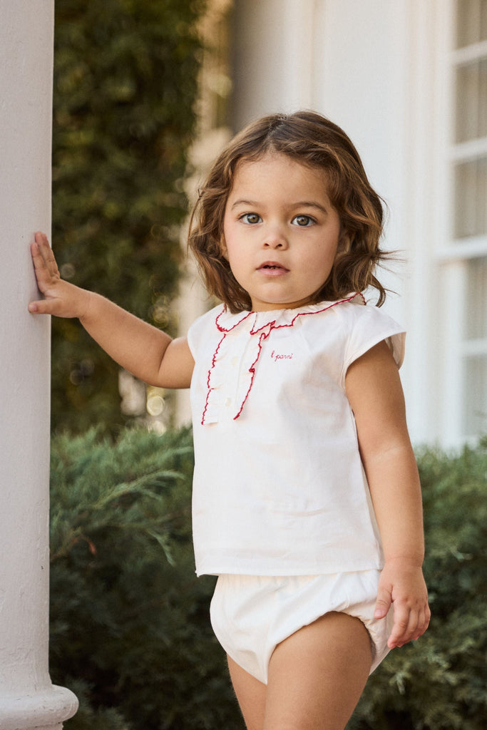 Little Parni Pico Toddler Set (K645) - White