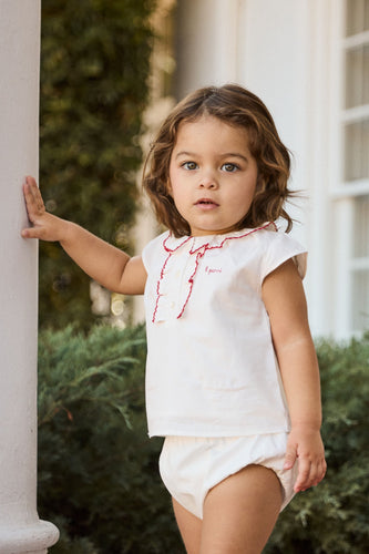 Little Parni Pico Toddler Set (K645) - White
