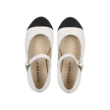 Load image into Gallery viewer, Little Parni Mary Jane Shoes (B-002) - White/Black