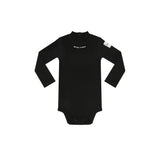 Heven Because It's Heven Turtleneck Onesie - Black (H82)
