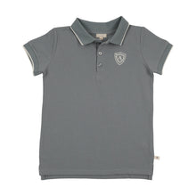Load image into Gallery viewer, Lil Legs Logo Polo - Blue (Short Sleeve)
