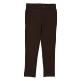 Lil Legs Knit Pants Without Seam - Chocolate Brown