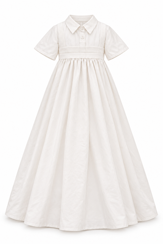Little Tempest Trench Taffeta Gown - Ivory *store credit only*