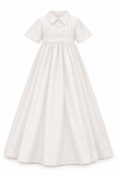 Little Tempest Trench Taffeta Gown - Ivory *store credit only*