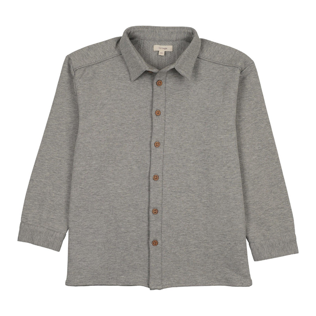 Lil Legs Big Kids Limited Capsule Shirt - Light Grey Heather