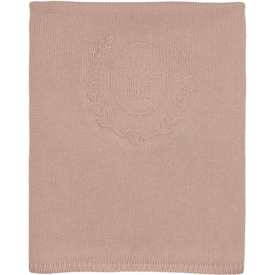 Peluche Peluche Embossed Knit Blanket - Rose