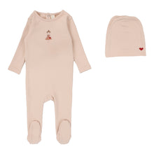Load image into Gallery viewer, Lilette Doll Footie &amp; Beanie - Pink