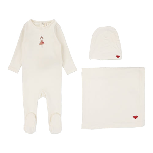 Lilette Doll 3PC Set - Cream