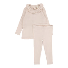 Load image into Gallery viewer, Lilette Fine Pointelle Collar Set - Petal Ruffle