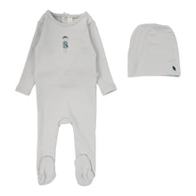 Load image into Gallery viewer, Lilette Doll Footie &amp; Beanie - Seafoam