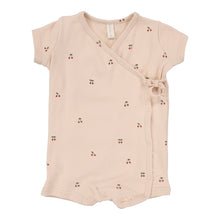 Load image into Gallery viewer, Lilette Scattered Cherry Romper - Pale Peach Base