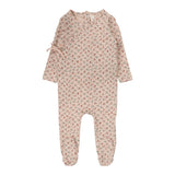Lilette Bouquet Floral Footie - Rose/Floral