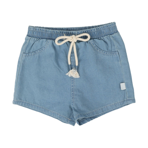 Lil Legs Rope Shorts - Dark Tencel