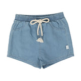 Lil Legs Rope Shorts - Dark Tencel