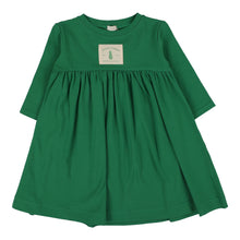 Load image into Gallery viewer, Lil Legs Patch Dress 3/4 Sleeve - Green