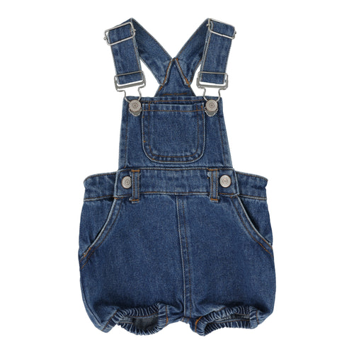 Lil Legs Bicycle Overalls - Blue