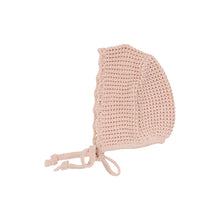 Load image into Gallery viewer, Lilette Chunky Knit Bonnet - Dusty Pink