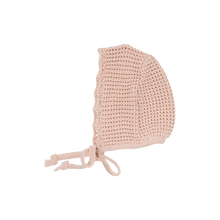 Load image into Gallery viewer, Lilette Chunky Knit Bonnet - Dusty Pink