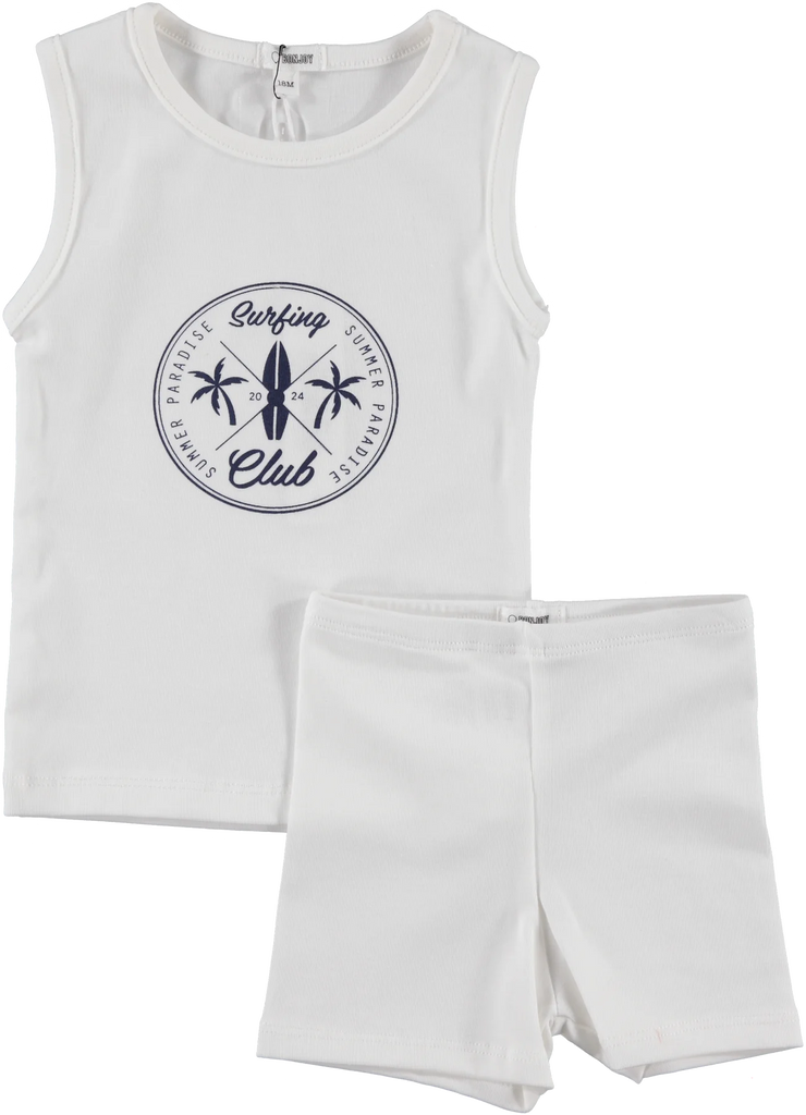 Bonjoy Surf Tank Set - White