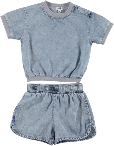 Bonjoy Light Denim Set