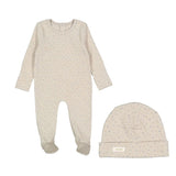 Ladida Layette Star Footie and Bonnet