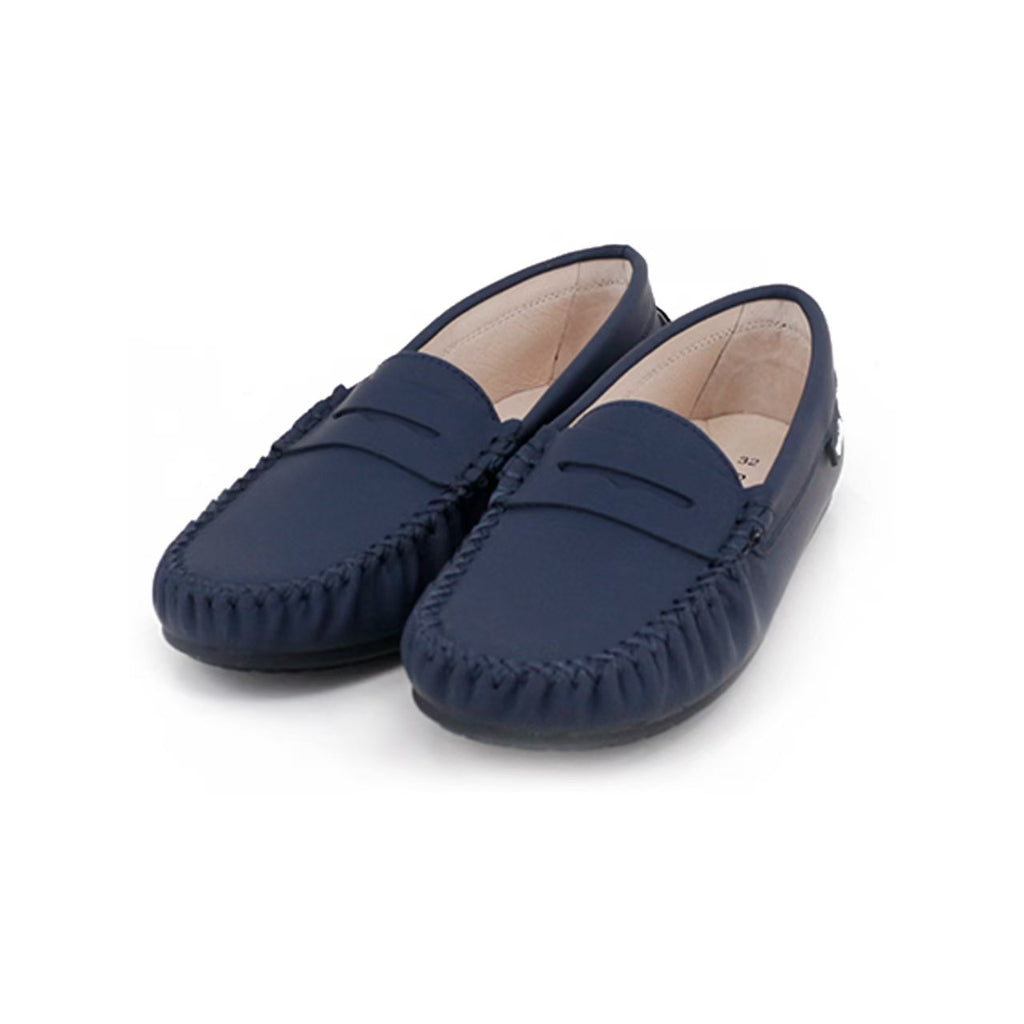 Camille Shoes Stella - Navy Matte Leather