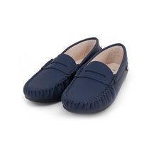 Load image into Gallery viewer, Camille Shoes Stella - Navy Matte Leather