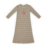 Crew Kids Stripe Nightgown - Red