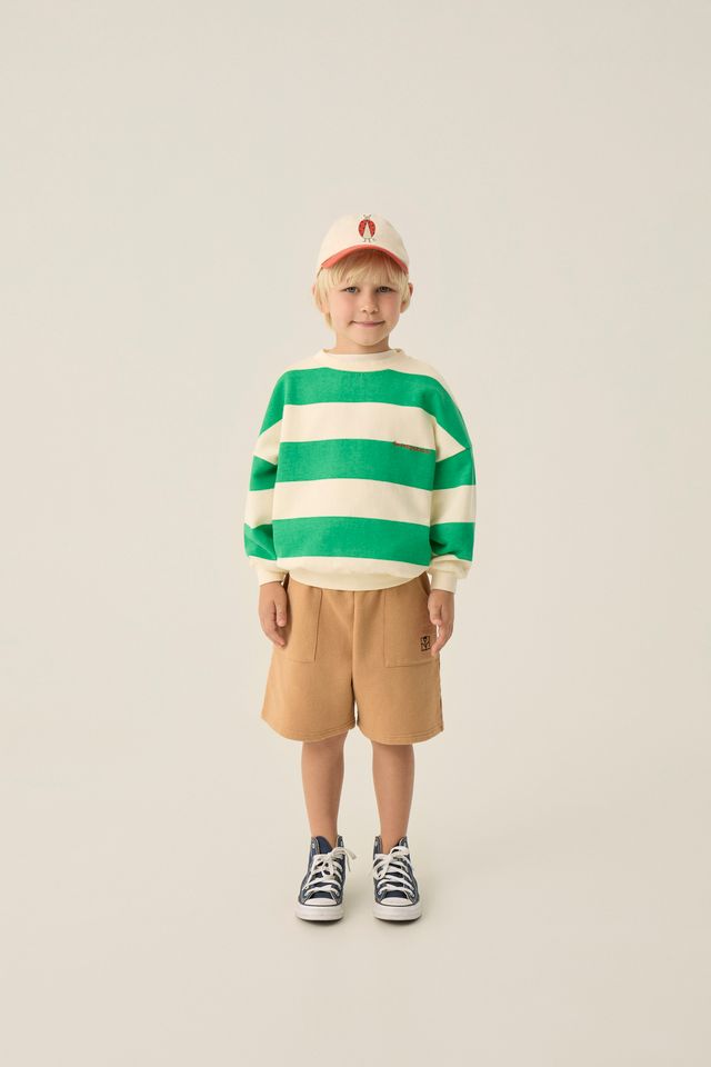 The Campamento Green Stripes Sweatshirt