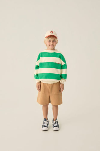 The Campamento Green Stripes Sweatshirt