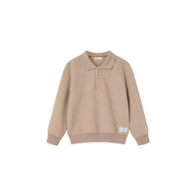 Load image into Gallery viewer, Coco Blanc Polo Sweatshirt - Tan
