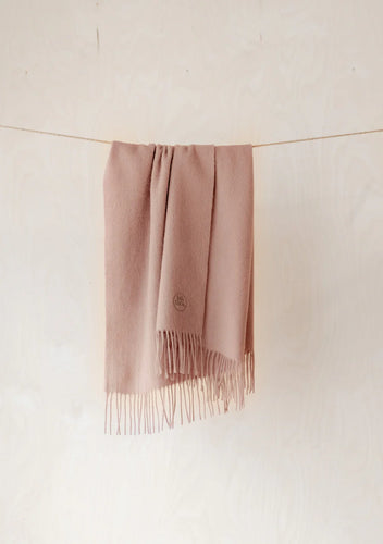 Little TBCO Lambswool Baby Blanket - Blush