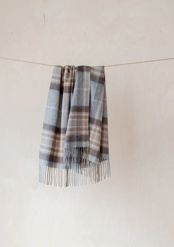 Little TBCO Lambswool Baby Blanket - Mackellar Tartan