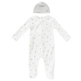 Kipp Furry Friends Star Romper & Hat - Blue