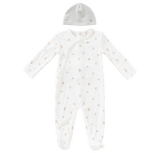 Load image into Gallery viewer, Kipp Furry Friends Star Romper &amp; Hat - Pink