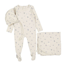 Load image into Gallery viewer, Ladida Slate Grid Print Layette Set
